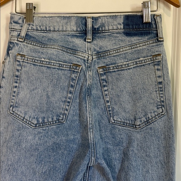 Abercrombie & Fitch The 90s Straight Ultra High-Rise Jeans Crossover Size 28 L - Picture 5 of 9